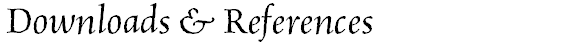 Downloads & References